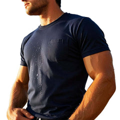 Men's Outdoor Breathable Round Neck Short-Sleeved T-Shirt MTA2029C2X