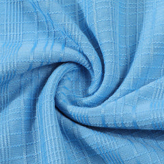 Men's Solid Color Textured Short Sleeve Shirt MTA1857C8X