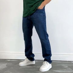Men's Classic Solid Color Casual Jeans