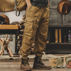 Utility Cargo Pants with Multi-Pocket Design for Outdoor Adventures