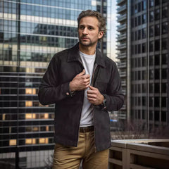 Stylish Men's Jacket with Casual Elegance for Everyday Wear