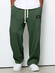 Comfortable Waffle Knit Lounge Pants for Men - Perfect for Casual Wear