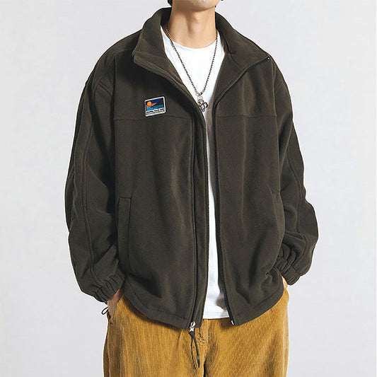 Versatile High-Collar Jacket For Outdoor Adventures