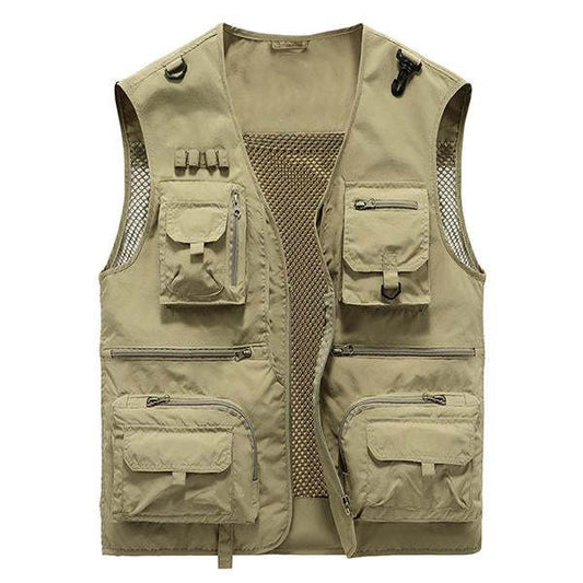 Men's Multi-pocket Outdoor Quick-drying Vest 96825875M