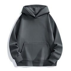 Oversized Hoodie with Stylish Layering Design for Men