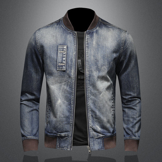Stylish Denim Jacket For Men - Perfect For Casual And Outdoor Wear