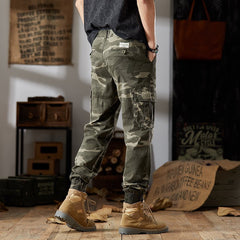 Camouflage Cargo Pants for Men - Perfect for Outdoor Adventures and Casual Wear