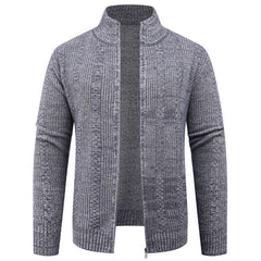 Men's Stylish Half-Zip Sweater for Modern Gentlemen