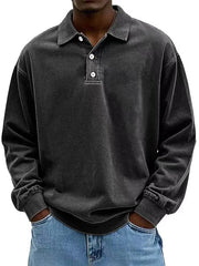 Oversized Polo Shirt with Casual Elegance for Everyday Wear