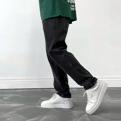 Men's Classic Solid Color Casual Jeans