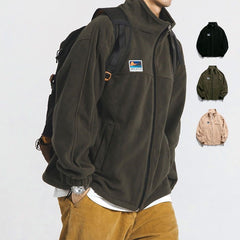 Versatile High-Collar Jacket For Outdoor Adventures