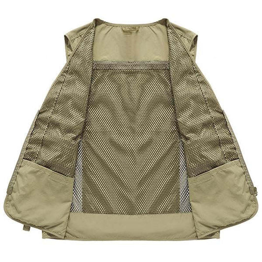 Men's Multi-pocket Outdoor Quick-drying Vest 96825875M