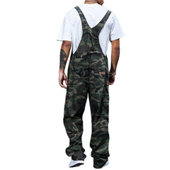 Men's Outdoor Camouflage Print Multi-Pocket Jumpsuit Overall MTA2896C6X