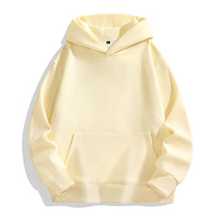 Oversized Hoodie with Stylish Layering Design for Men