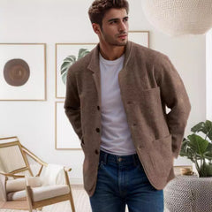 Stylish Black Blazer For Modern Gentlemen