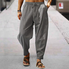Men's Casual Drawstring Harem Pants - Perfect for Summer and Everyday Wear