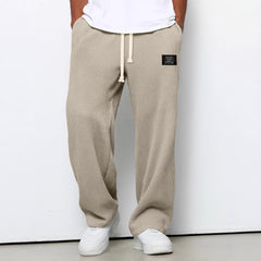 Comfortable Waffle Knit Lounge Pants for Men - Perfect for Casual Wear