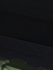 American Street Tactical Vest Print Fake Two-piece Print T-shirt