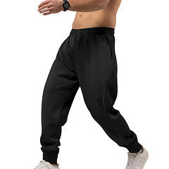 Men's Casual Jogger Pants with Adjustable Drawstring for Comfort and Style