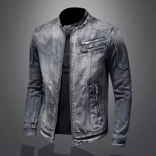 Stylish Denim Jacket for Men - Perfect for Casual and Outdoor Adventures