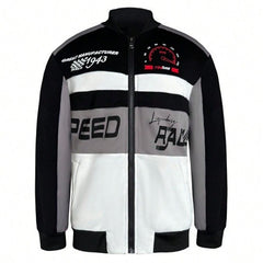 Stylish Racing-Inspired Jacket for Men - Perfect for Casual and Sporty Looks