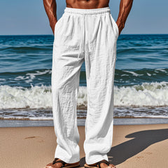 Men's Casual Beachwear Trousers - Perfect for Summer Relaxation
