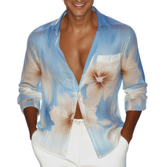 Men's Hawaiian Fashion Lightweight Comfortable Printed Shirt MTA0397D1U