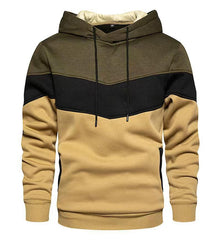 Stylish Color Block Hoodie for Men - Perfect for Casual Wear and Layering