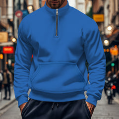 Men's Stylish Half-Zip Pullover for Urban Explorers