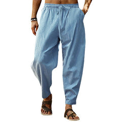 Men's Casual Drawstring Harem Pants - Perfect for Summer and Everyday Wear