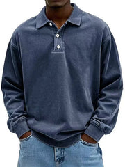 Oversized Polo Shirt with Casual Elegance for Everyday Wear