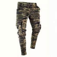 Camouflage Tactical Cargo Pants for Men - Perfect for Outdoor Adventures and Casual Wear