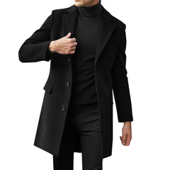 Stylish Longline Overcoat for Men - Perfect for Urban Outfits