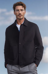 Stylish Men's Casual Jacket with Modern Design for All Seasons