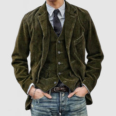 Classic Corduroy Blazer for Men - Perfect for Casual and Formal Occasions
