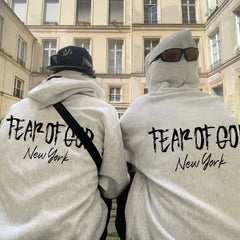 Oversized Hoodie with Bold Back Print for Urban Style