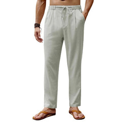 Men's Casual Drawstring Trousers - Perfect for Summer and Everyday Wear