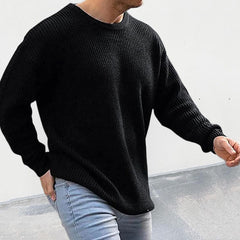 Men's Casual Knit Sweater - Stylish and Comfortable for Everyday Wear