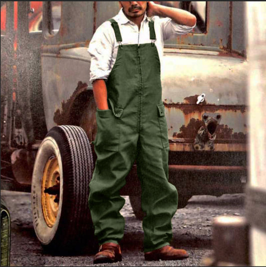 Durable Overalls for Men - Perfect for Work and Casual Wear