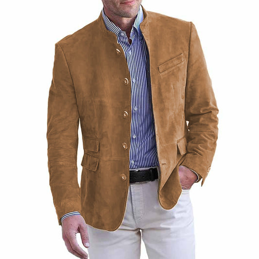 Stylish Men's Blazer with Modern Fit and Casual Elegance