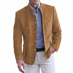 Stylish Men's Blazer with Modern Fit and Casual Elegance