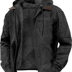 Stylish Hooded Jacket With Faux Fur Lining For Ultimate Warmth And Comfort