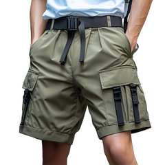 Men's Casual Outdoor Waterproof Big Pocket Cargo Shorts MTA0782D9TO