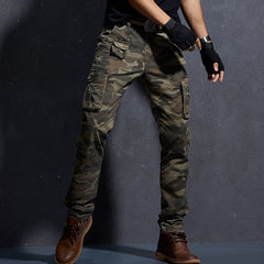 Camouflage Cargo Pants for Men - Perfect for Outdoor Adventures and Casual Wear