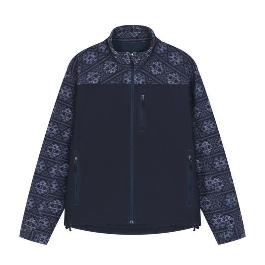Stylish Patterned Jacket for Men - Perfect for Casual and Outdoor Activities