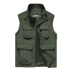 MEN'S OUTDOOR CASUAL QUICK-DRYING VEST 86959973M