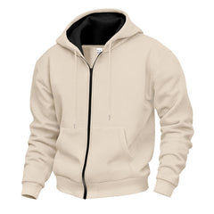 Stylish Zip-Up Hoodie for Men - Perfect for Casual and Sporty Looks