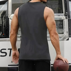 Men's Muscle-Friendly Sleeveless Tank Top for Fitness Enthusiasts