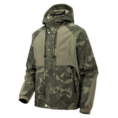 Camouflage Hooded Jacket For Men - Stylish And Versatile Outdoor Wear