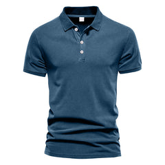 Men's Stylish Short Sleeve Polo Shirt - Perfect For Casual And Formal Occasions